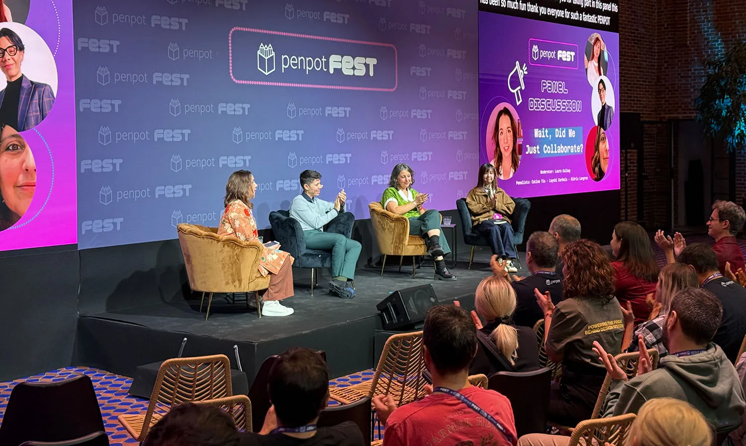 A powerful panel of women, expertly facilitated by Laura Kalbag, answering all our questions!